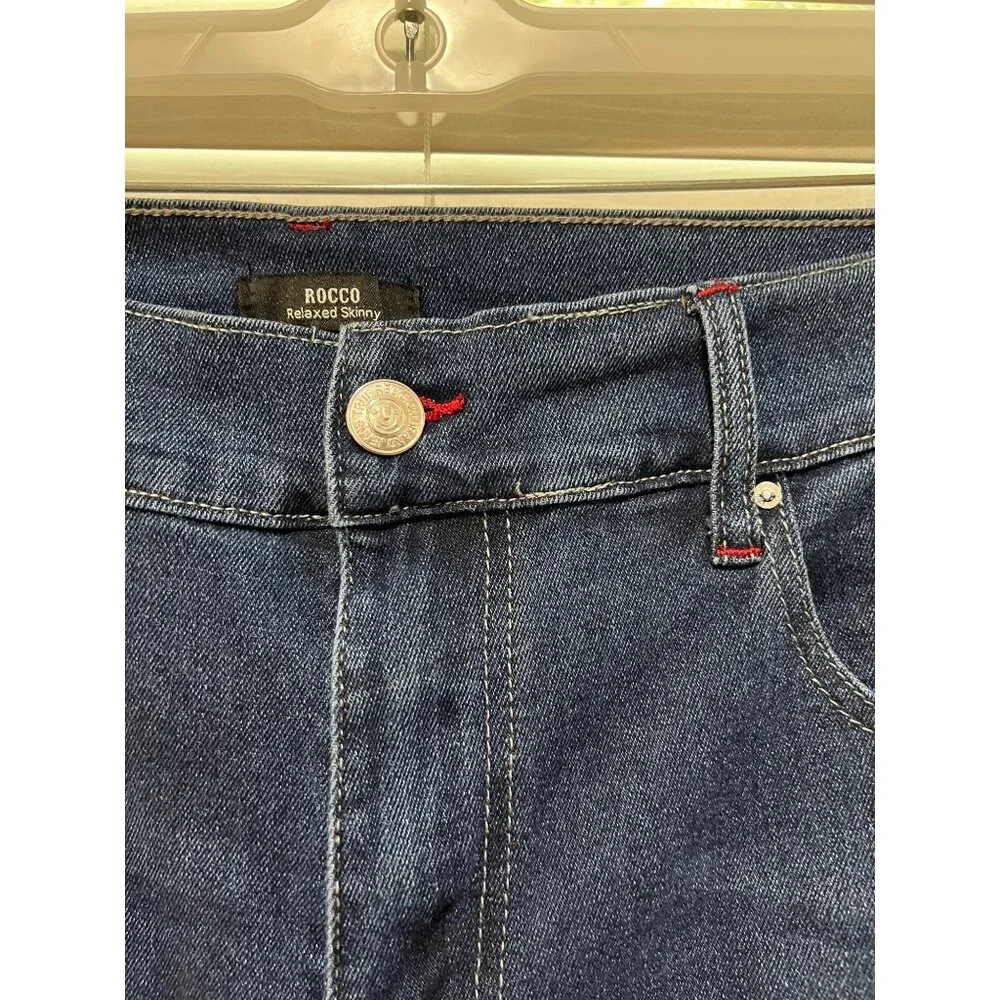 True‎ Religion Rocco Big T Flap Relaxed Skinny Jeans NWT -  MSRP $199